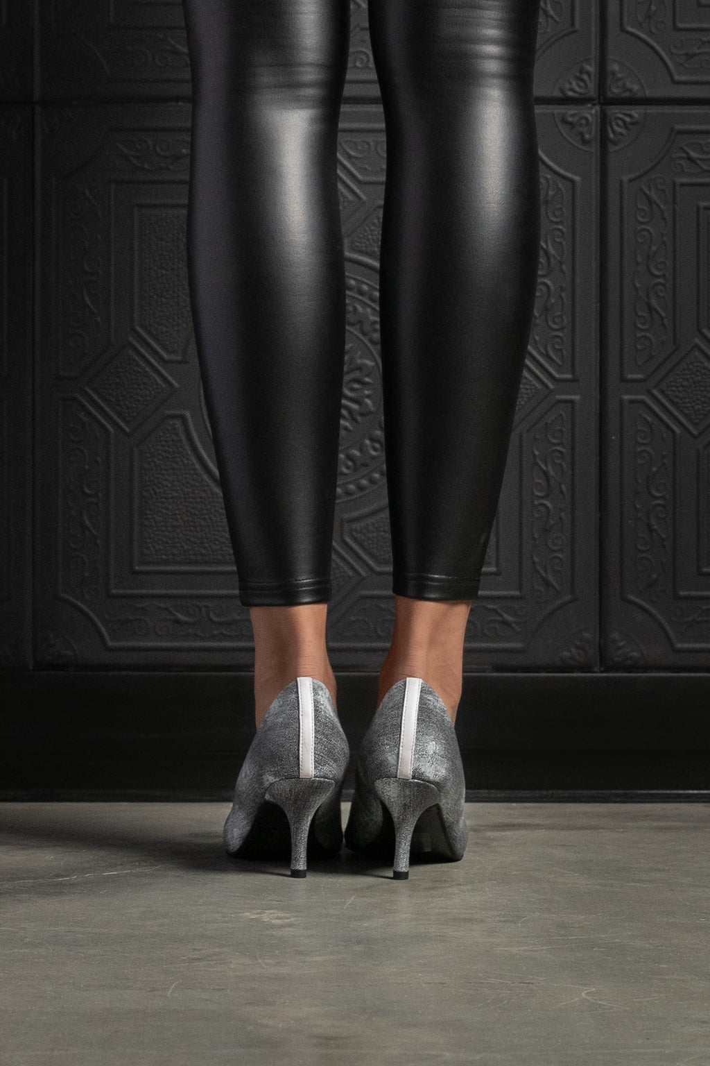 Blue Denim Metal Toe