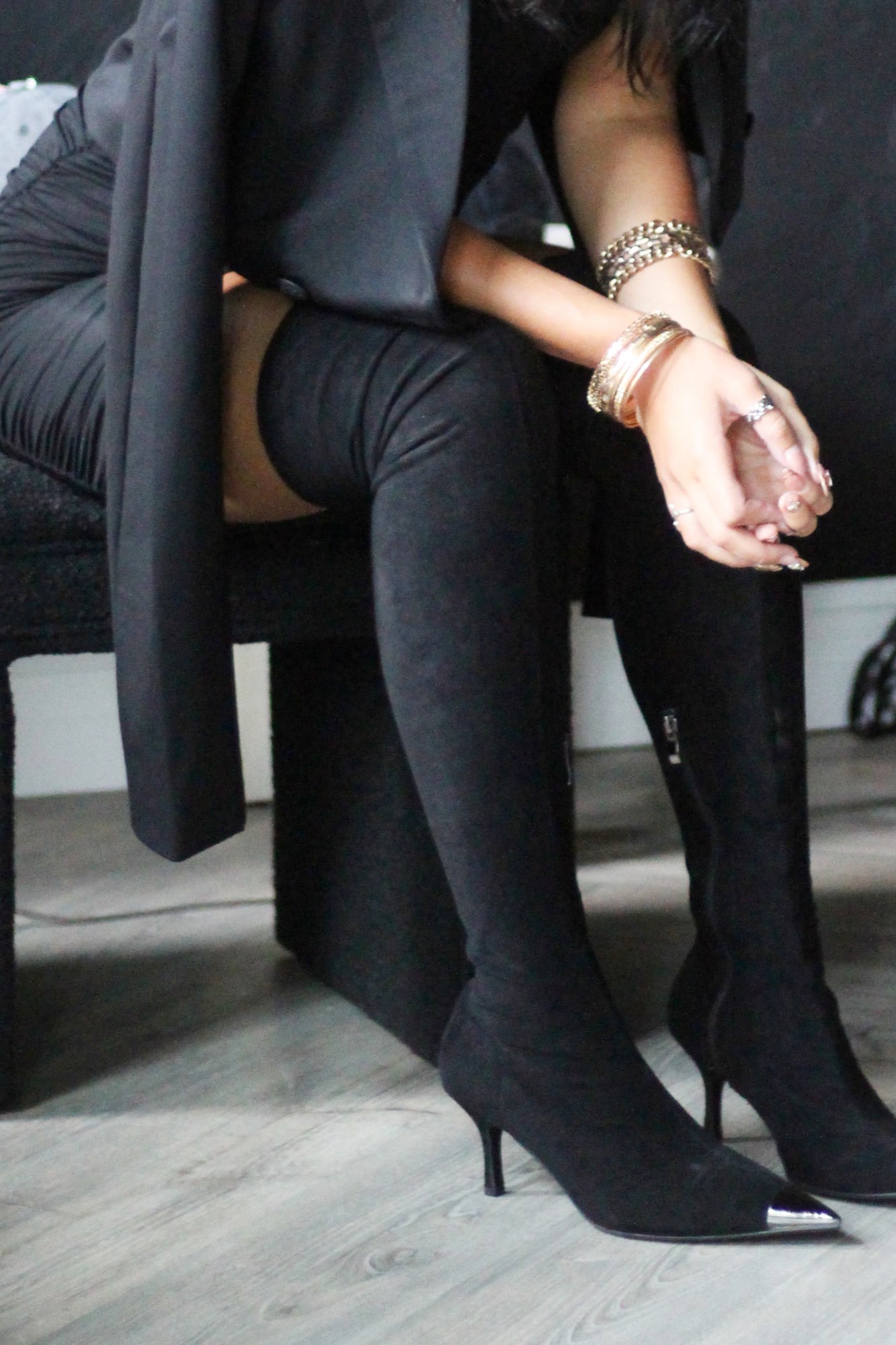 Thigh High Sock Boot