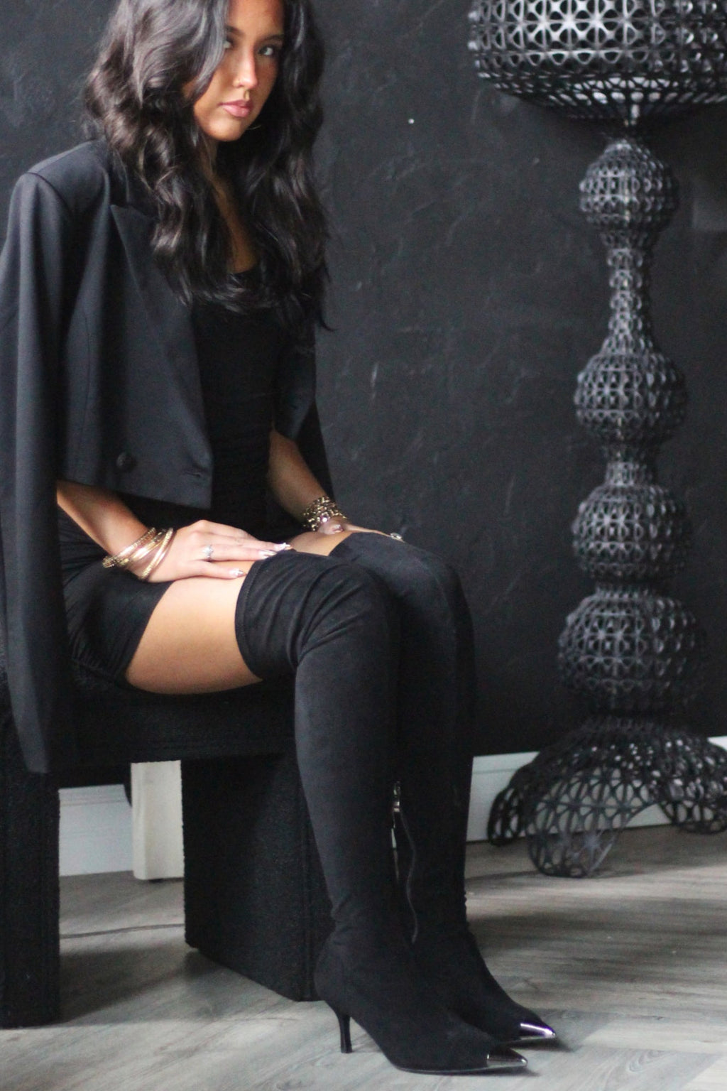 Thigh High Sock Boot